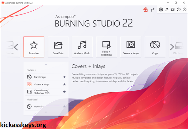 Ashampoo Burning Studio 24.0.0 Crack + License Key Download