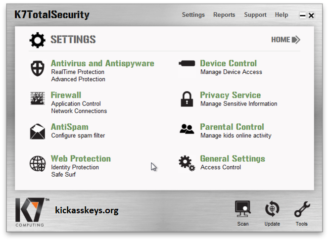 K7 Total Security 16.0.0883 Crack + Activation Key Download 2023
